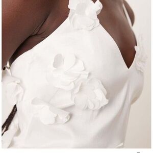 Abercrombie & Fitch White Floral Mini Dress